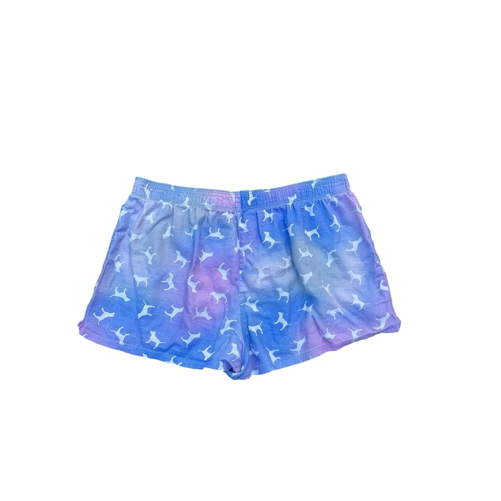 Victoria's Secret PINK Sleep Shorts Sz M Tye Dye Pajama Sleepwear